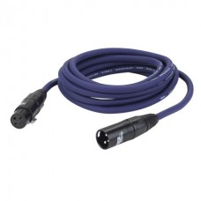 DAP-Audio FS03 - XLR/F 3 p. > XLR/M 3 p., 2 x 1,5mm2 10m акустический кабель с разъёмами XLR F/M 3-pin