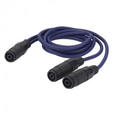 DAP-Audio FS12 - 2 Speaker/F > Speaker/F, 2 x 1,5mm2 1.5m акустический кабель на 2 колонки, Speakon