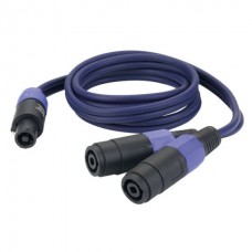 DAP-Audio FS13 - 2 Speaker/F > Speaker/F, 2 x 1,5mm2 1.5m акустический кабель на 2 колонки, Speakon, Neutrik