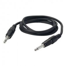 DAP-Audio FL05 - unbal. Jack mono > Jack mono Black 10m моно кабель с разъёмами моно Jack 6.25 мм