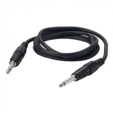 DAP-Audio FL05 - unbal. Jack mono > Jack mono Black 3m моно кабель с разъёмами моно Jack 6.25 мм