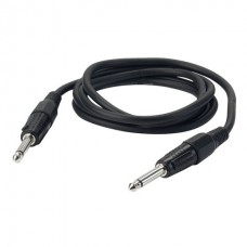 DAP-Audio FL05 - unbal. Jack mono > Jack mono Black 6m моно кабель с разъёмами моно Jack 6.25 мм