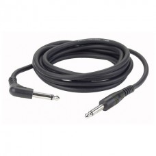 DAP-Audio FL10 - unbal. Jack mono > Jack mono 90° Black 3m моно кабель с разъёмами моно Jack 6.25 мм