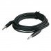 DAP-Audio FLX05 - unbal. Jack mono > Jack mono 1.5m моно кабель с разъёмами моно Jack 6.25 мм