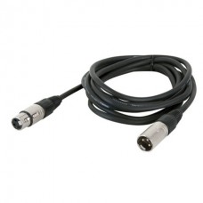 DAP-Audio FL71 - bal. XLR/M 3 p. > XLR/F 3 p. 3m микрофонный / линейный кабель, балансный, Neutrik