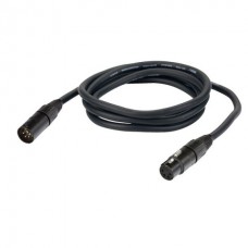 DAP-Audio FL81 - XLR/M 4p. > XLR/F 4p. 20m микрофонный кабель, разъёмы Neutrik