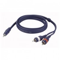 DAP-Audio FL303 - stereo mini Jack > 2 RCA Male L/R линейный сигнальный кабель стерео миниджек-2хRCA