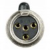 DAP-Audio N-CON Mini XLR 4p. Plug Female разъём N-CON мини XLR, 4 контакта, «мама»